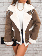 Karlijn | Teddy Coat with Lapel Collar for Women