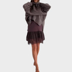Cadence | Oversized Turtleneck Sweater Dress for Women