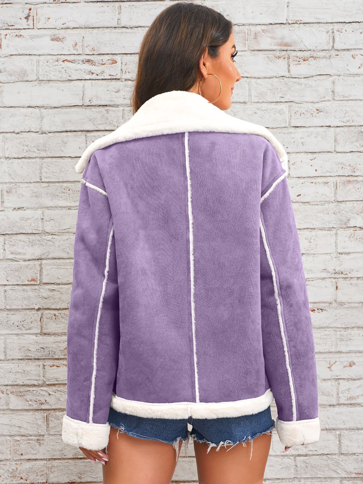 Karlijn | Teddy Coat with Lapel Collar for Women