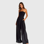 Quinn | Off-Shoulder Wide Leg Jumpsuit for Women