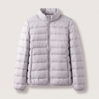 Livia | Quilted Longline Puffer Jacket for Women