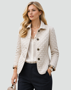 Cilla | Quilted Button-Front Longline Jacket for Women