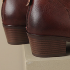 Harper | Sculpted Low-Heel Ankle Boots for Women
