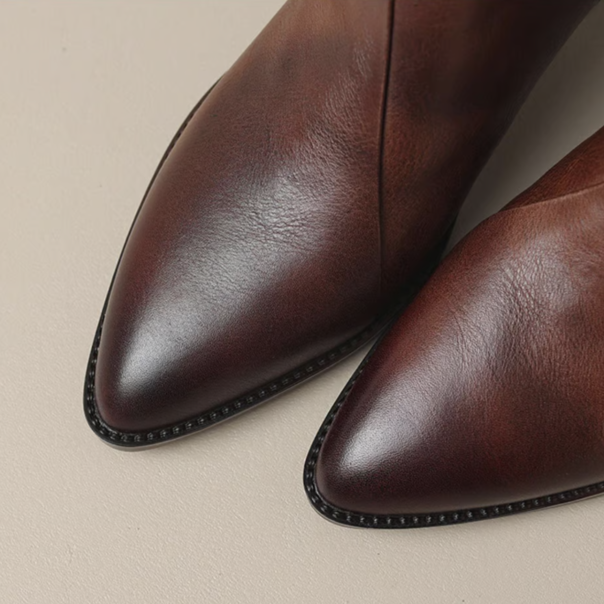 Harper | Sculpted Low-Heel Ankle Boots for Women