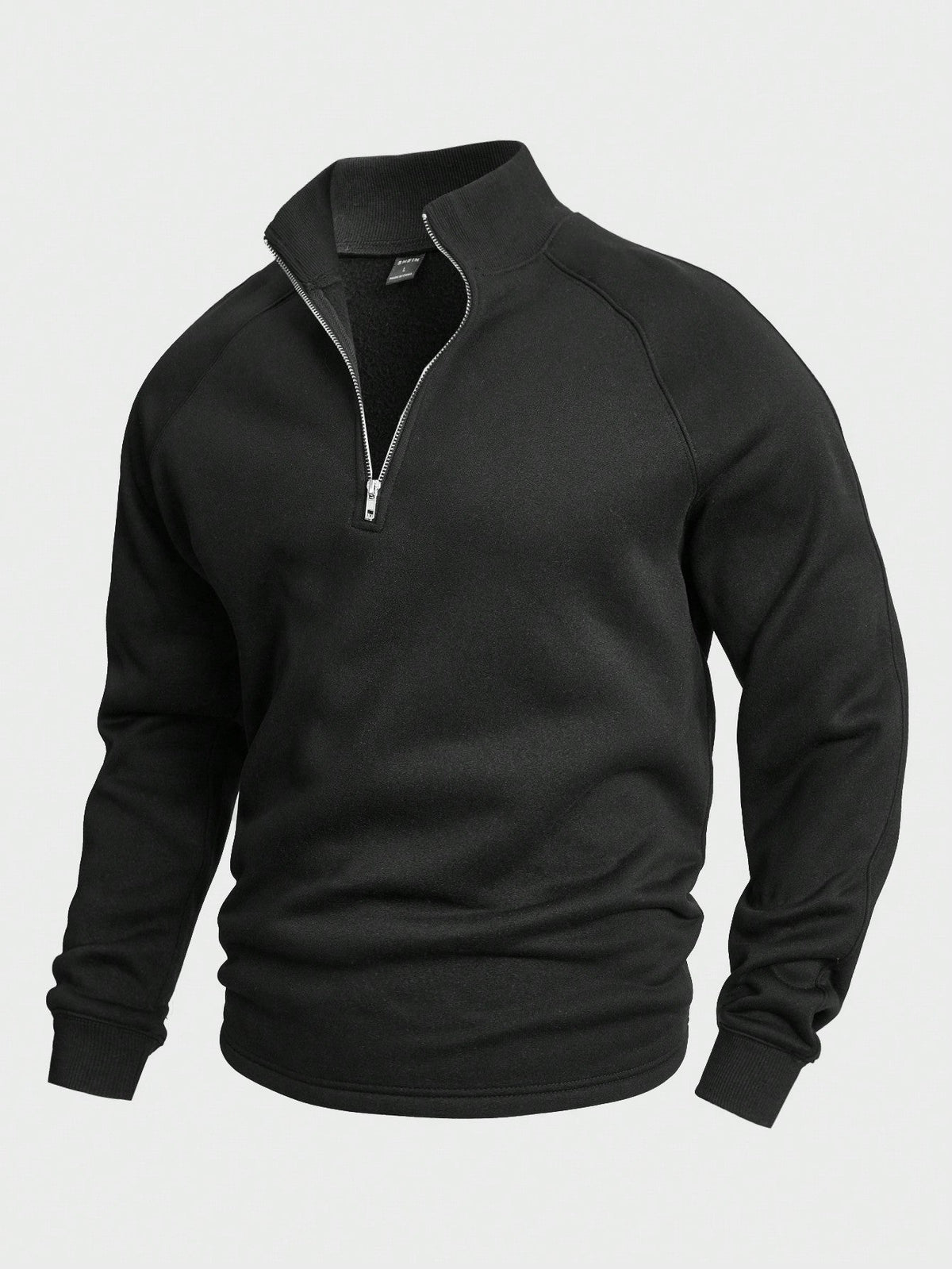 Wells | Half-Zip Ribbed Sweater for Men