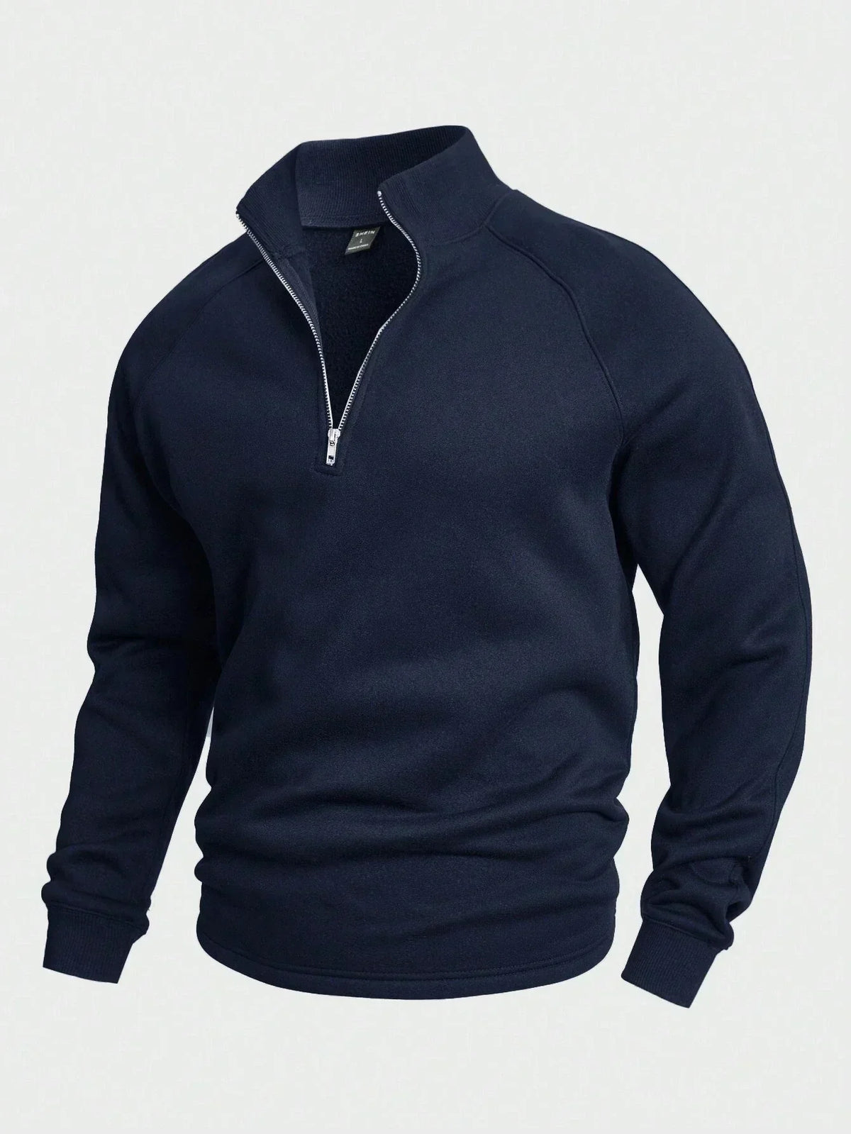 Wells | Half-Zip Ribbed Sweater for Men