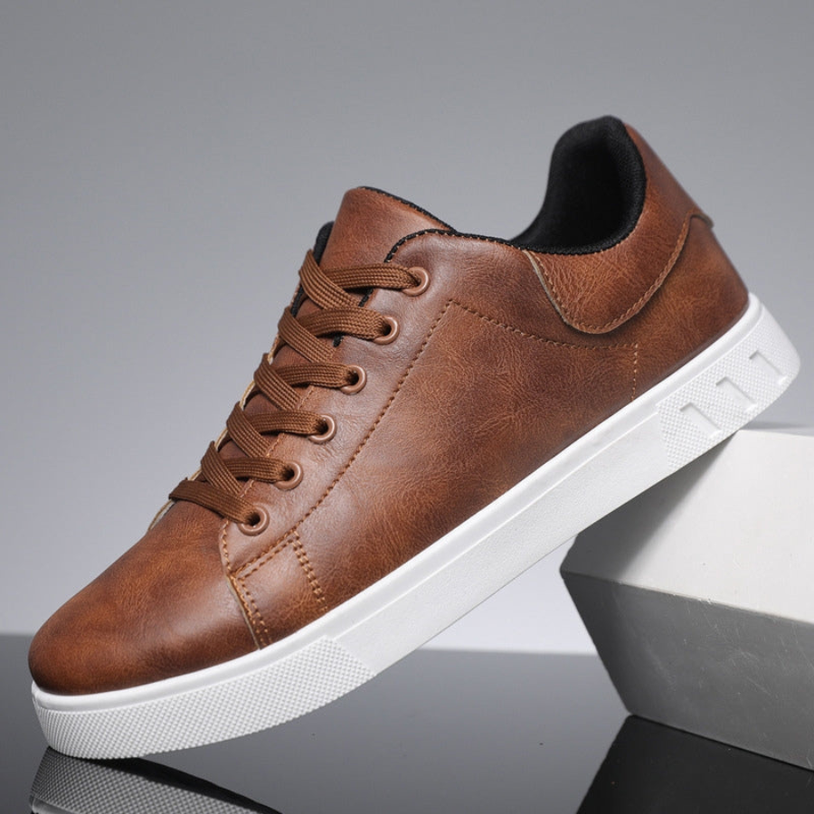 Jesse | Lace-Up Round-Toe Sneakers for Men