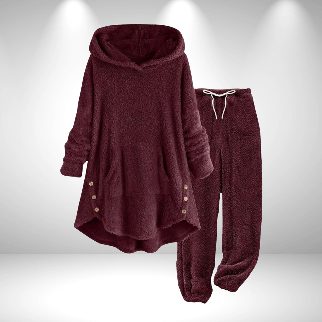 Rosalie | Hooded Tunic Jogger Lounge Set for Women