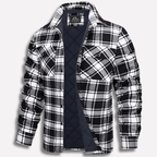Rhys | Checkered Button-Front Flannel Shirt for Men