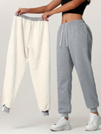 Berit | Fleece-Lined Sweatpants with Drawstring Waist for Women