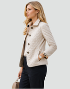 Cilla | Quilted Button-Front Longline Jacket for Women