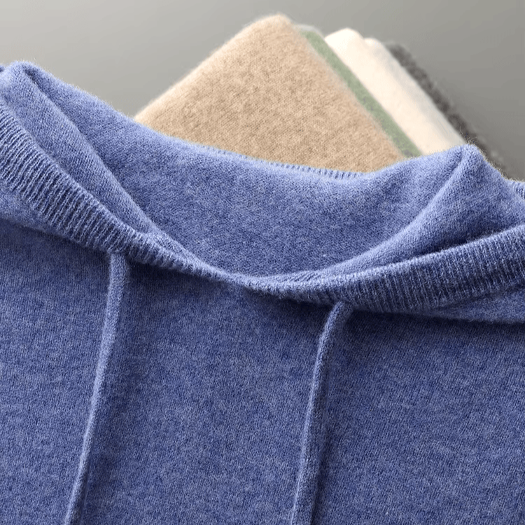 Sterling | Ribbed Crewneck Pullover Hoodie for Men
