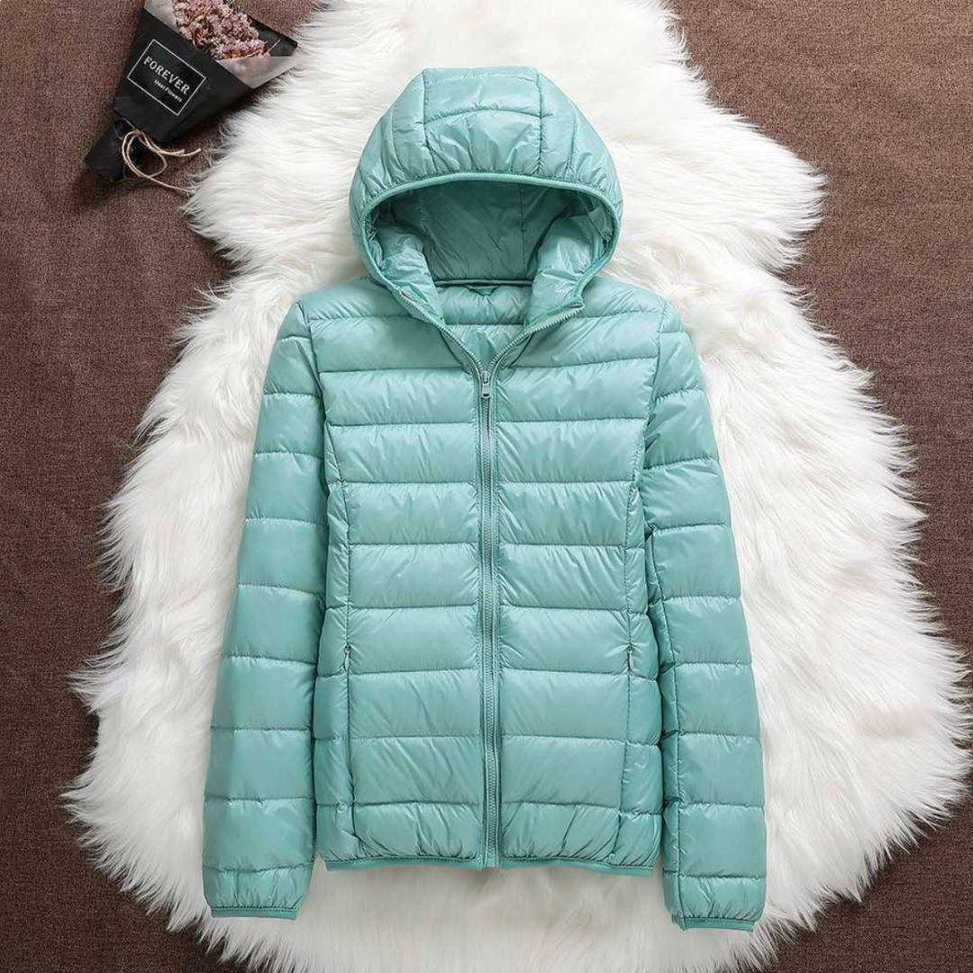 Lisa Quilted Hooded Puffer Jacket for Women