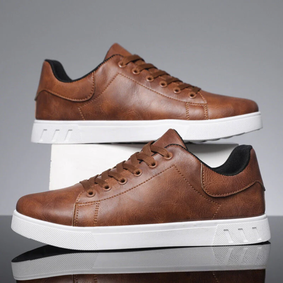 Jesse | Lace-Up Round-Toe Sneakers for Men