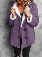 Sorina | Fleece-Lined Hooded Coat with Tailored Fit for Women