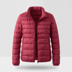Livia | Quilted Longline Puffer Jacket for Women