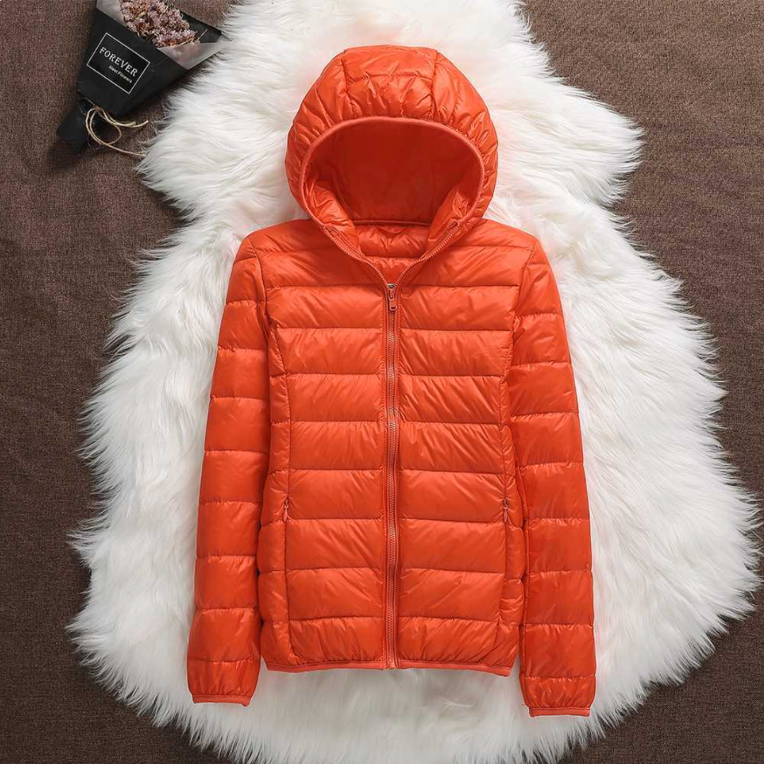Lisa Quilted Hooded Puffer Jacket for Women