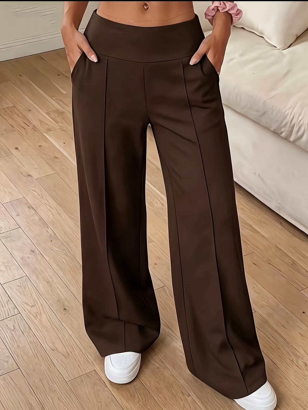 Caroline | Wide Leg Baggy Sweatpants with Pockets for Women