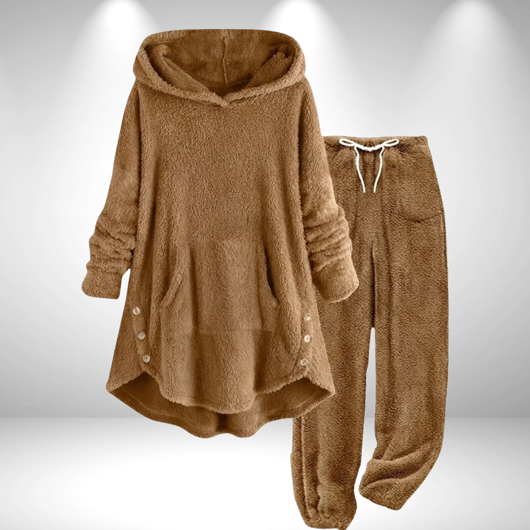 Rosalie | Hooded Tunic Jogger Lounge Set for Women