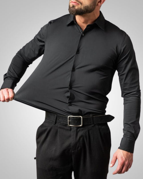 Anders | Slim Fit Button-Down Shirt with Collar for Men