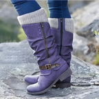 Doris | Side-Zip Quilted Winter Boots with Cushioned Support for Women