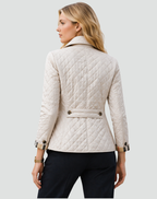 Cilla | Quilted Button-Front Longline Jacket for Women
