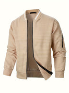 Cillian | Quilted Ribbed Bomber Jacket for Men
