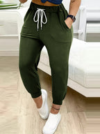 Bettina | Drawstring High-Waist Sweatpants with Pockets for Women