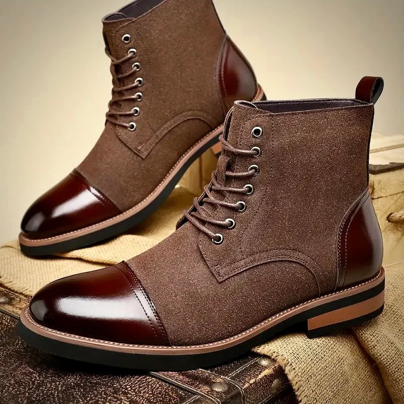 Stefaan | Lace-Up Oxford Winter Boot for Men