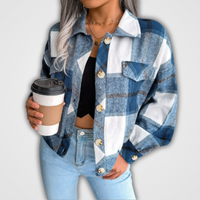 Nadalora | Ribbed Open-Front Cardigan with Long Sleeves for Women