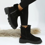 Dahna | Quilted Zip-Up Ankle Boots with Non-Slip Sole for Women