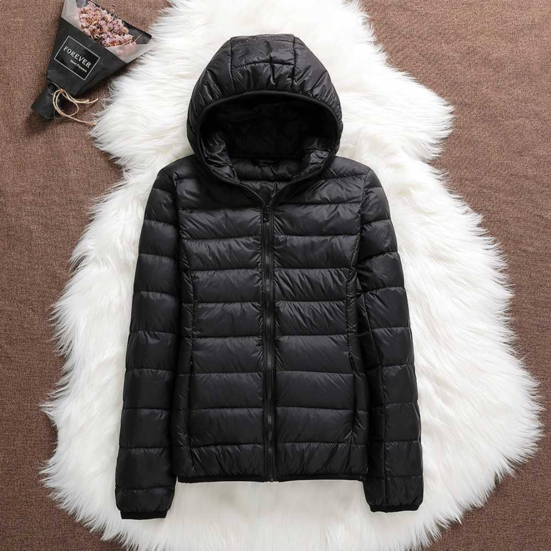 Lisa Quilted Hooded Puffer Jacket for Women
