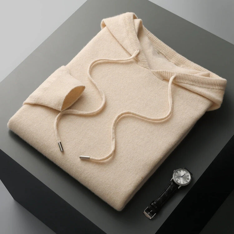 Sterling | Ribbed Crewneck Pullover Hoodie for Men