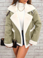Karlijn | Teddy Coat with Lapel Collar for Women