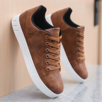 Jesse | Lace-Up Round-Toe Sneakers for Men