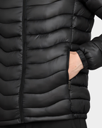 Garrett | Quilted Puffer Jacket with Detachable Hood for Men