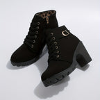 Fleur | Pointed-Toe Block Heel Ankle Boots for Women