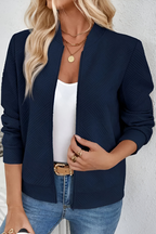 Liana | Ribbed Open-Front Knit Cardigan for Women