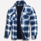 Rhys | Checkered Button-Front Flannel Shirt for Men