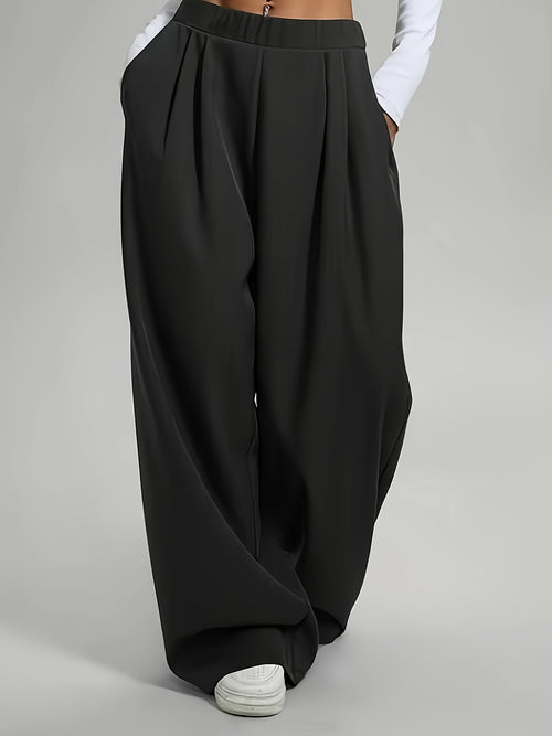 Candice | Pleated Wide Leg Baggy Sweatpants for Women