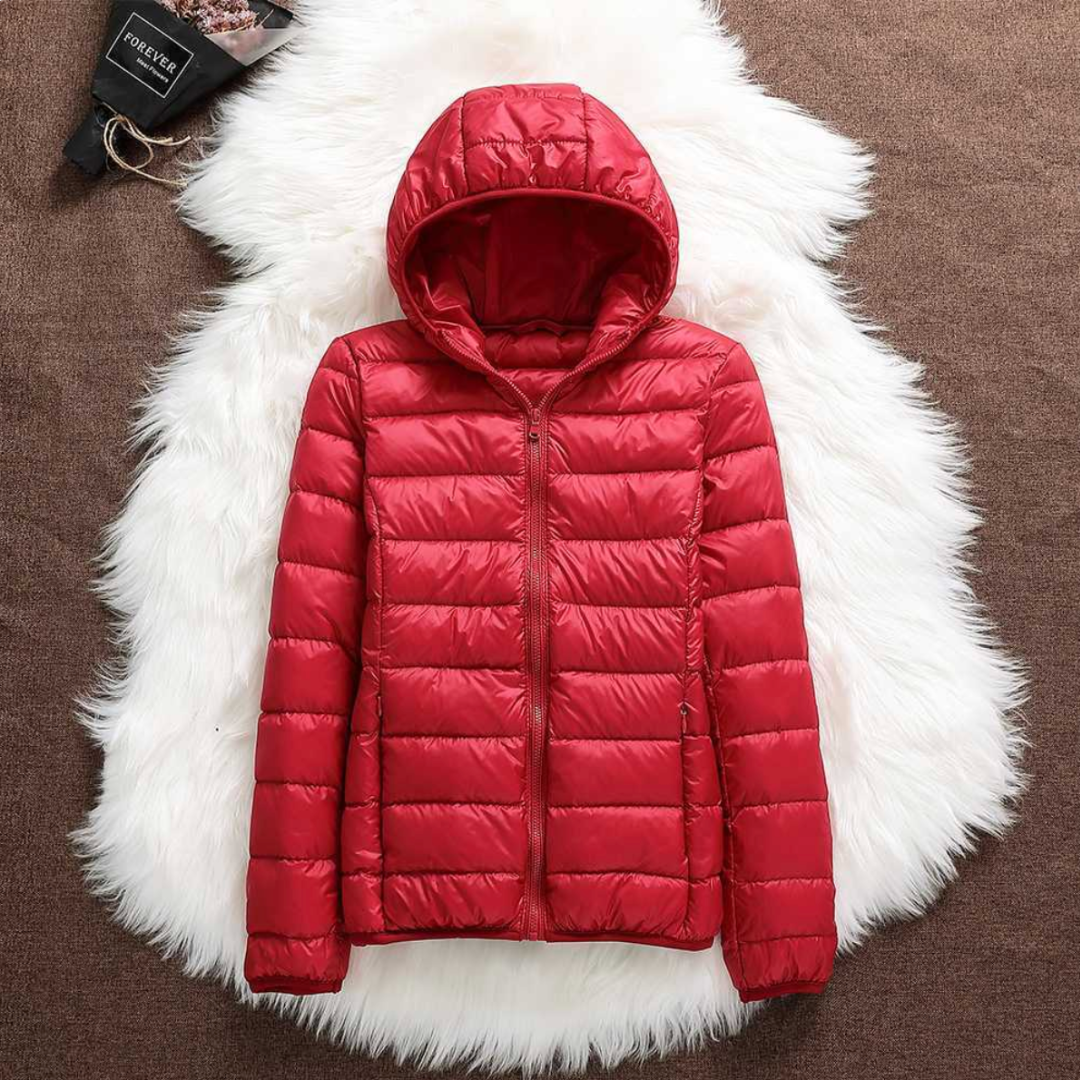 Lisa Quilted Hooded Puffer Jacket for Women