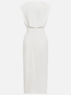 Mirthe | Sleeveless Button-Front Midi Dress for Women