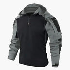 Albert | Quilted Tactical Jacket with Stand Collar for Men