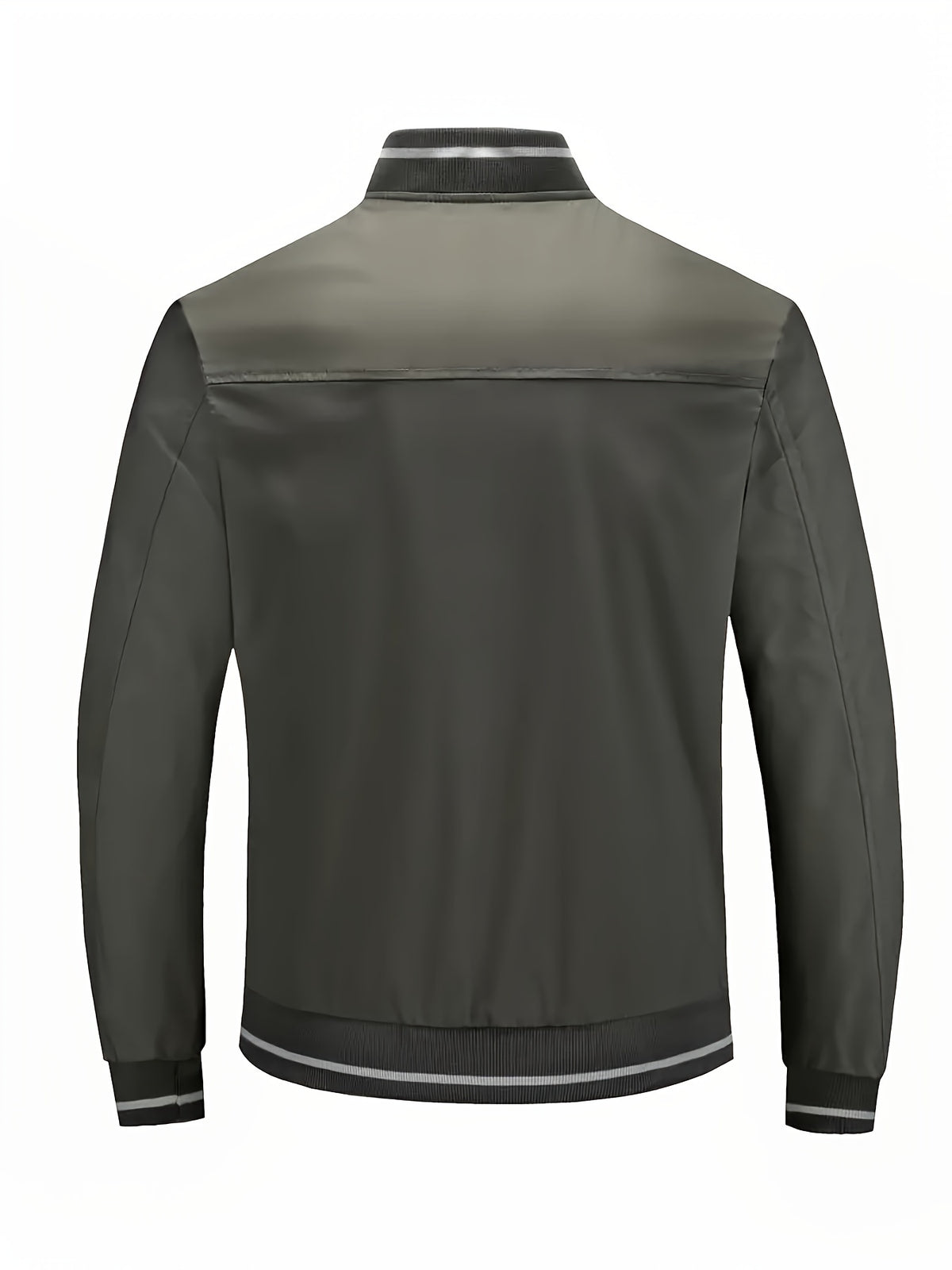 Armand | Ribbed Stand Collar Bomber Jacket for Men