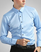 Anders | Slim Fit Button-Down Shirt with Collar for Men