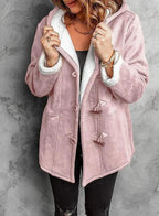 Sorina | Fleece-Lined Hooded Coat with Tailored Fit for Women