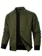 Cillian | Quilted Ribbed Bomber Jacket for Men