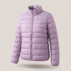 Livia | Quilted Longline Puffer Jacket for Women