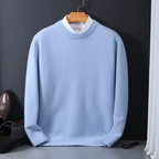 Wouter | Ribbed Crew Neck Sweater for Men