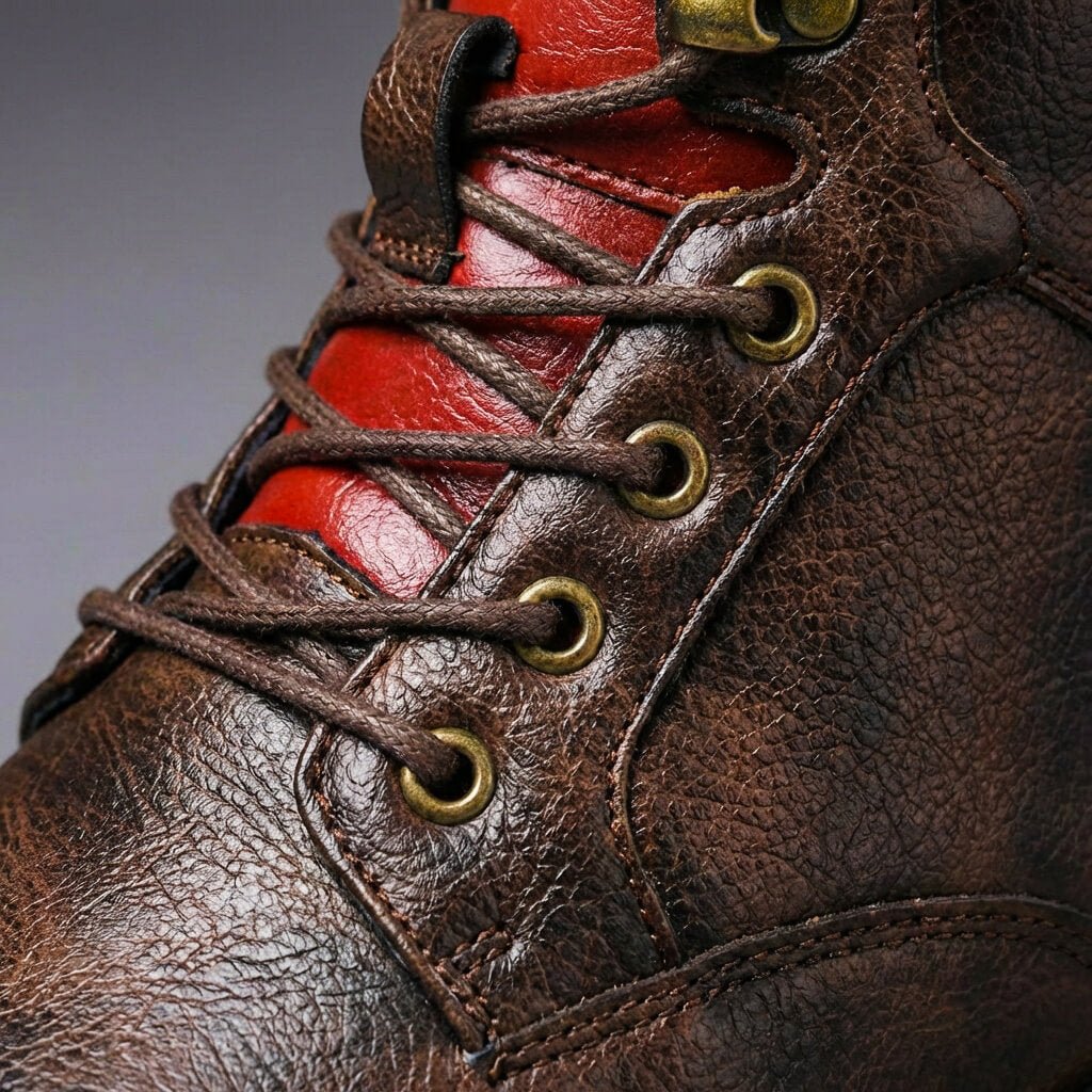Remco | Two-Tone Ankle Leather Boots for Men